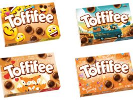 Family focus for Toffifee Toffifee boxes