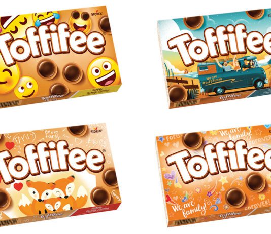 Family focus for Toffifee Toffifee boxes