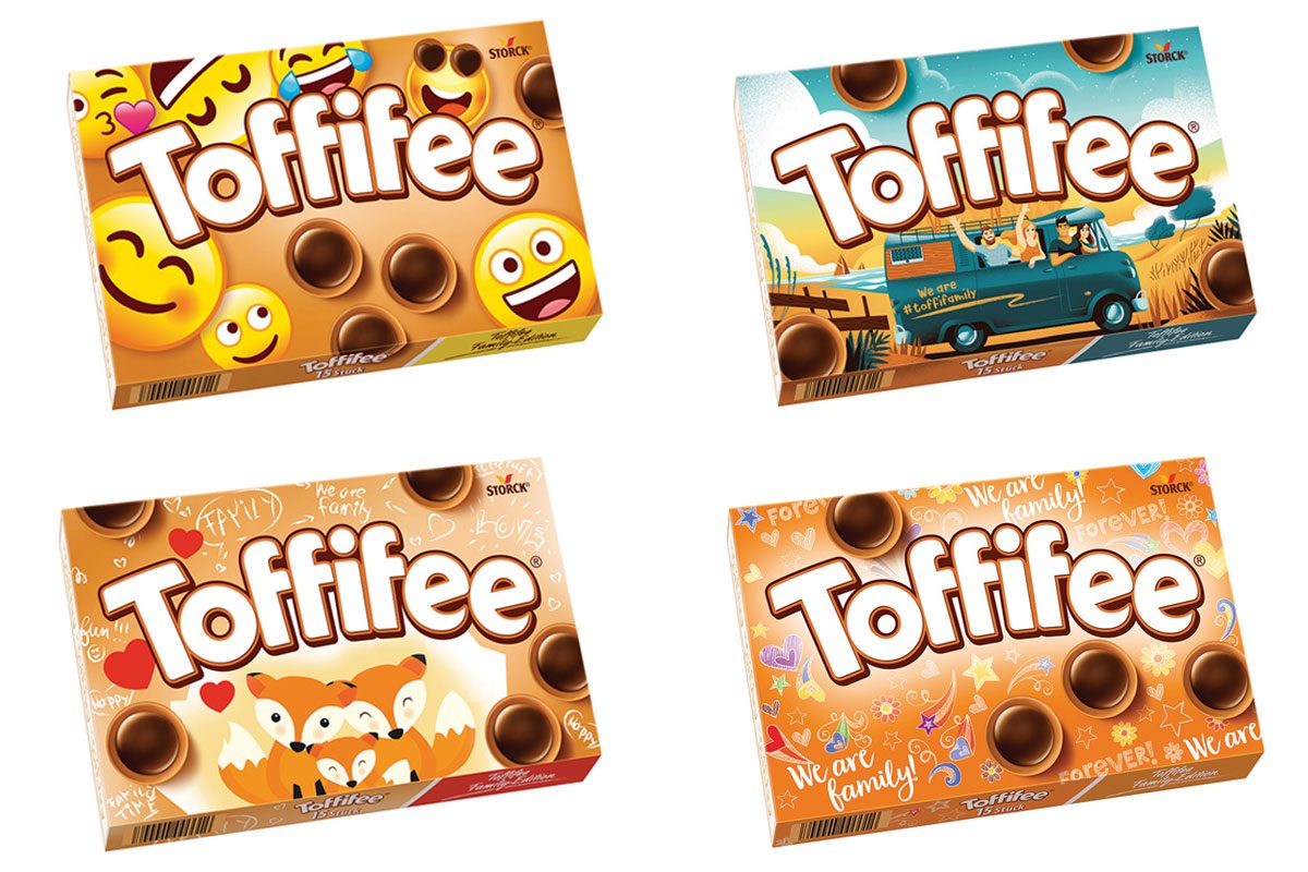 Toffifee launches new limited edition Family Design packs