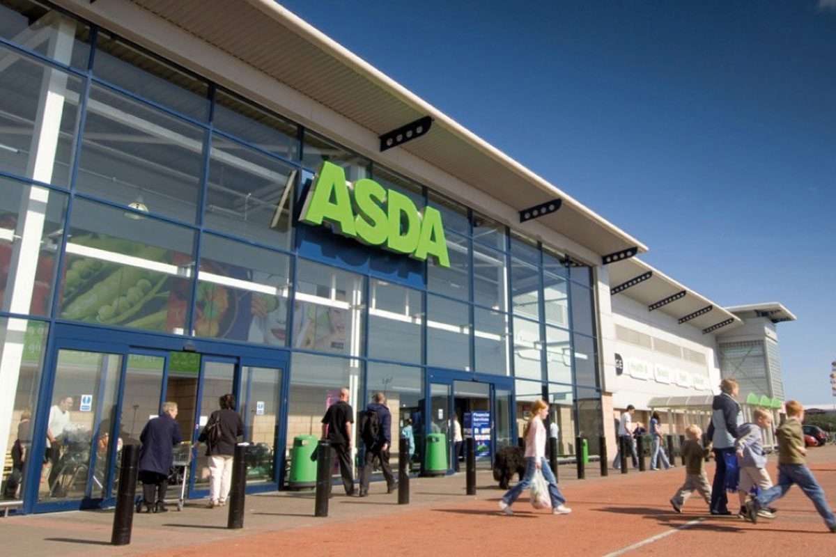 Asda supermarket front