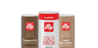 Illy Cold Brew coffee cans