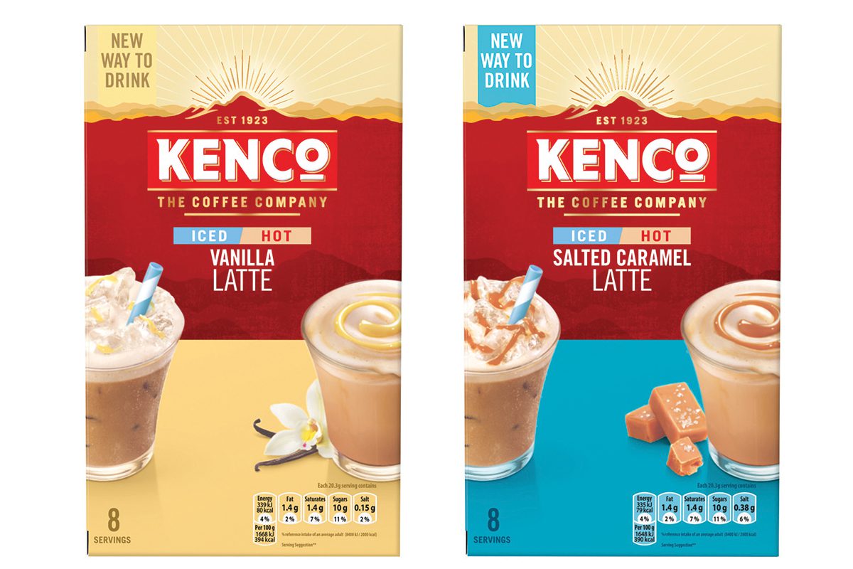 Kenco’s Latte range