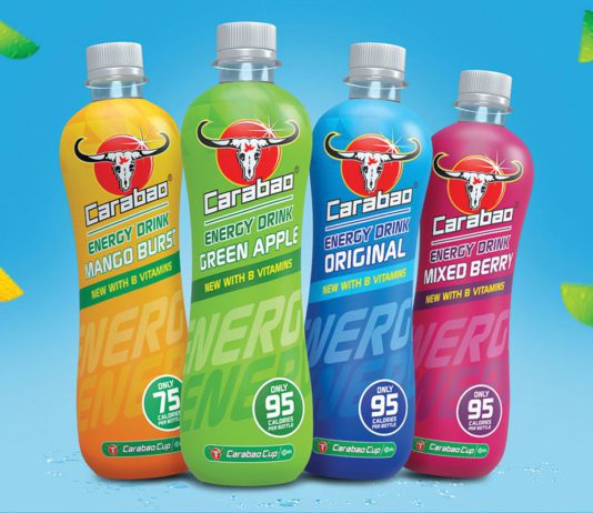 New format for Carabao Carabao bottles