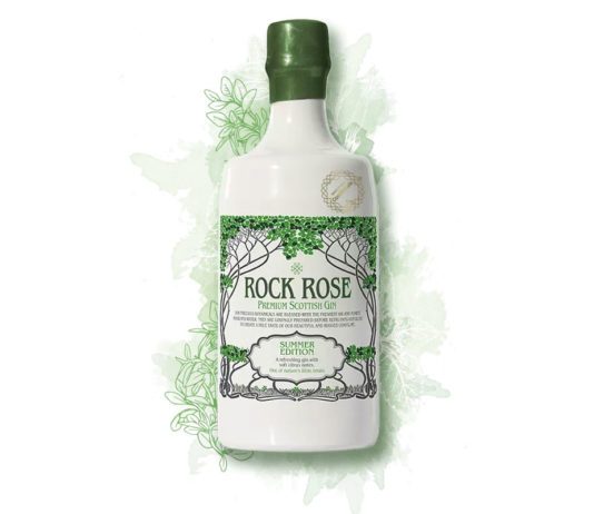 A garden gin Rock Rose Gin Summer Edition