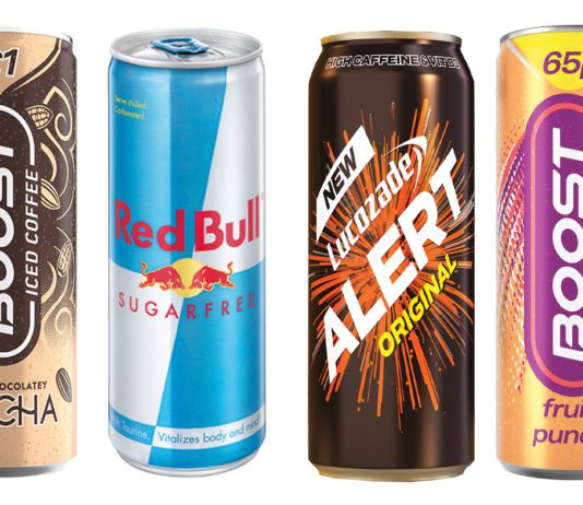 Shaking it up in the chiller variety of energy drinks