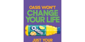Oasis juice poster