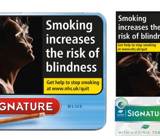 Recapturing volume sales Signature cigar packs