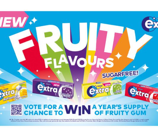 Summer ballot could bear fruit Extra gum poster