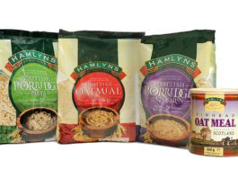 Cooking with Hamlyns Packaging for Hamlyns porridge oats