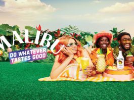 Raising spirits Malibu summer campaign