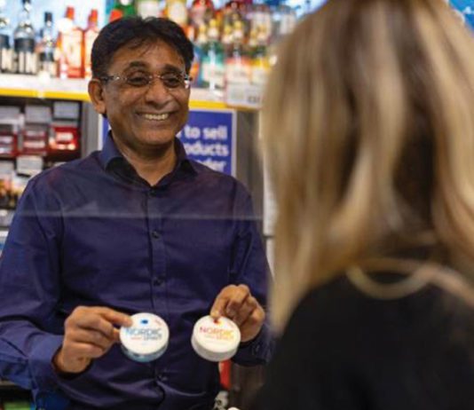 The spirit of competition Retailer showing Nordic Spirit
