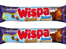A little salt to go a long way Wispa Gold Salted caramel