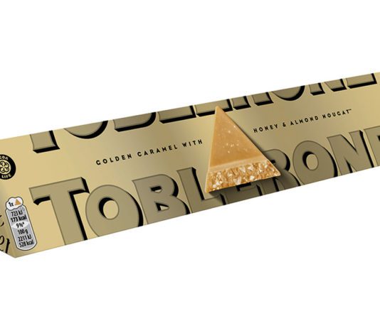 Alpine gold limited edition Toblerone