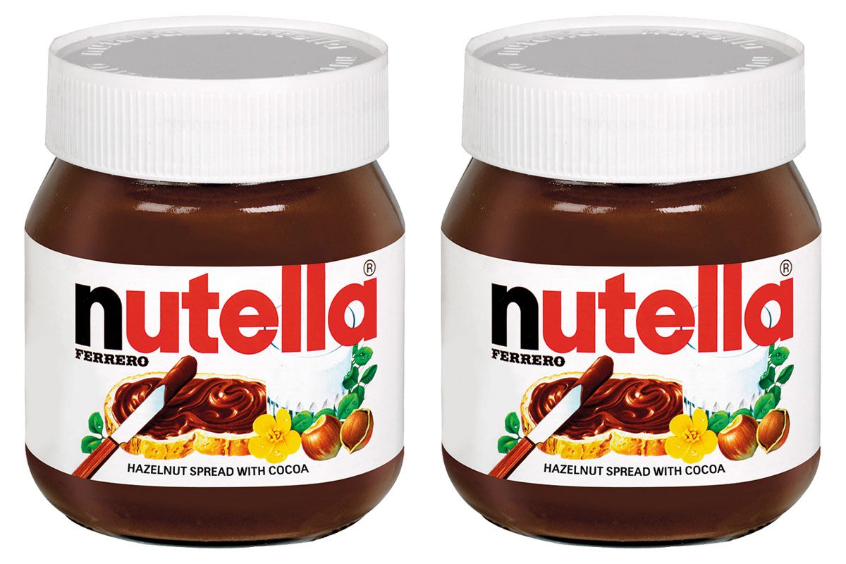 nutella jars