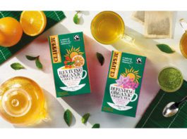 Clipper’s natural tea selection Clippers green tea