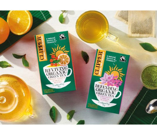 Clipper’s natural tea selection Clippers green tea