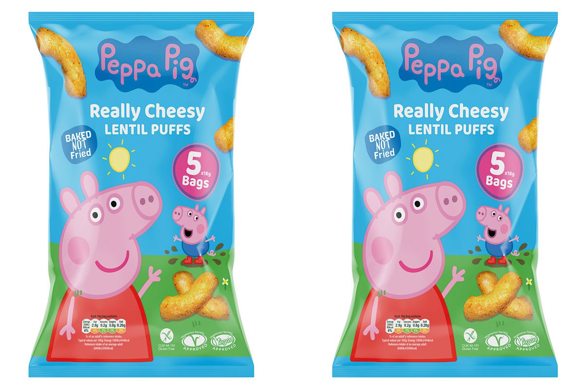 Peppa Pig Really Cheesy Lentil Puffs