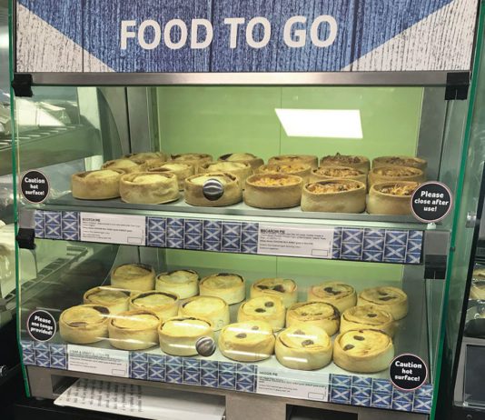 Get the right labels food to go counter