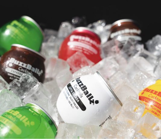 RTD bounces into stores Buzzballz cocktails on ice