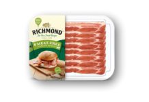 Richmond Meat Free Bacon slices.