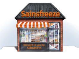 Warm welcome for freezer store Sainsfreeze store