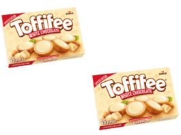 White variant added to the Toffifee range white chocolate Toffifee