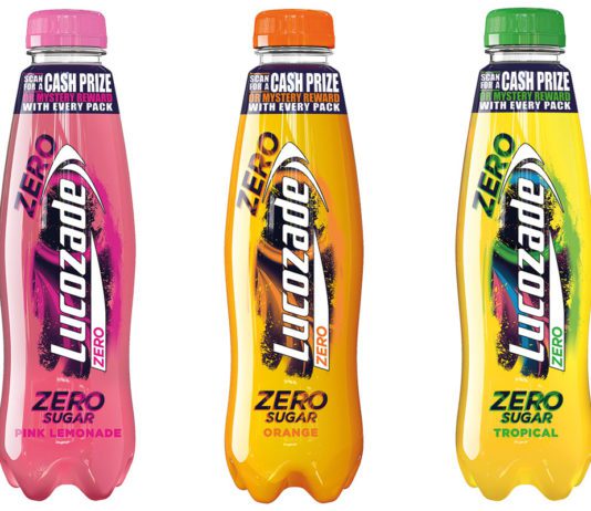 Win with Lucozade Lucozade bottles