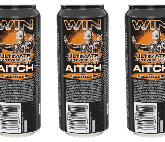 Relentless partnership Relentless cans