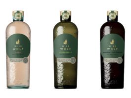 Eco efforts are bearing fruit for Accolade Wines three bottles of Wise Wolf wine in rose, white and red