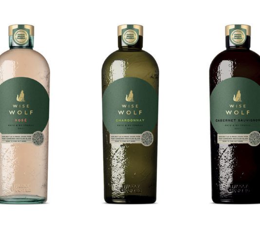 Eco efforts are bearing fruit for Accolade Wines three bottles of Wise Wolf wine in rose, white and red
