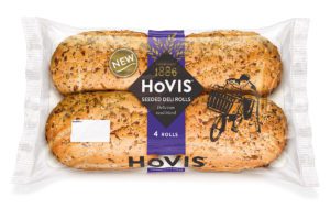 a package of 4 hovis seed buns