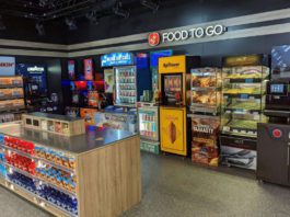 Innovation for Rollover in convenience food to go interior of a convenience store foodcourt