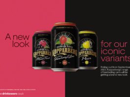Kopparberg cans are sporting a new look
