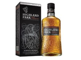 Parking up for the third time Highland Park bottle and box