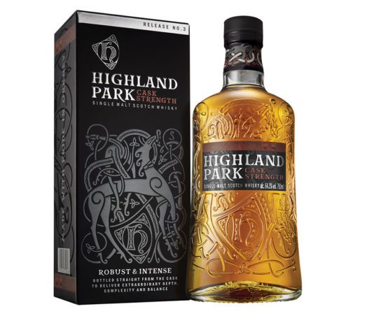 Parking up for the third time Highland Park bottle and box