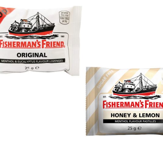 Reeling in the lozenge sales