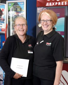 photograph of Spar Easteriggs staff 
