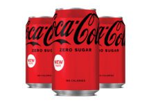 Coca cola zero sugar cans