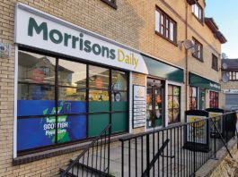Converting the estate Morrisons store front