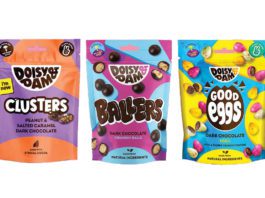 Nurture Brands takes the natural approach packets of doisy and dam vegan sweets