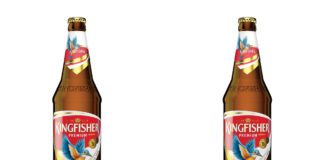 Kingfisher beers