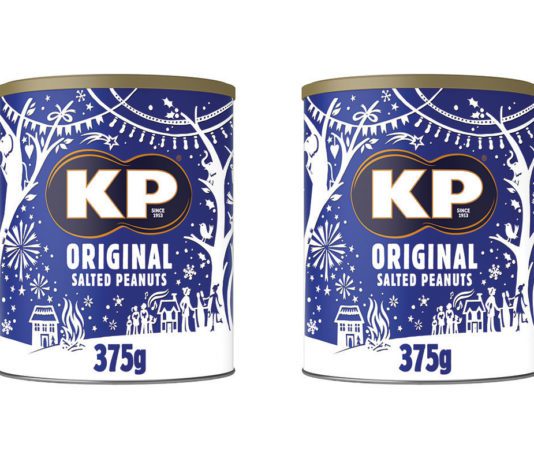 Consumers go nuts for festive snacks two can of KP salted peanuts