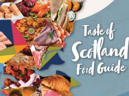 New Scottish produce guide Cover of the Lomond Taste of Scotland food guide