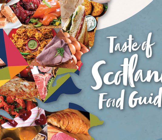 New Scottish produce guide Cover of the Lomond Taste of Scotland food guide