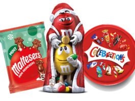 Chocolate gifts all wrapped up for Mars Wrigley selection of mars Wrigley festive chocolate