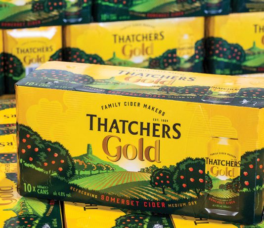 Thatchers Cider offers shopping solutions a 10 pack pf thatcher's gold cider