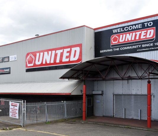 United for the future in retail Exterior of united wholesale depot
