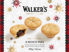 Walker’s Shortbread unveils festive range Box of walkers festive mince pies