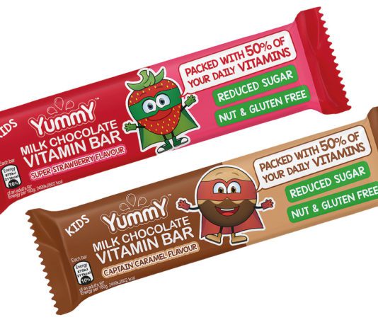 Guilt free snacking with Bobby’s Foods Yummy chocolate vitamin bar