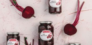 Jars of baxters beetroot products